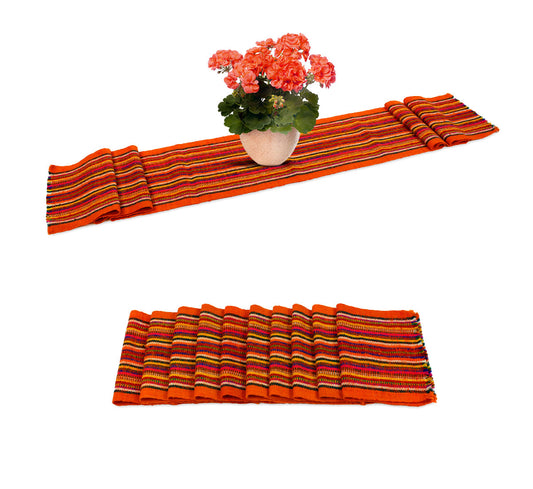 Set de mesa - Naranja 6