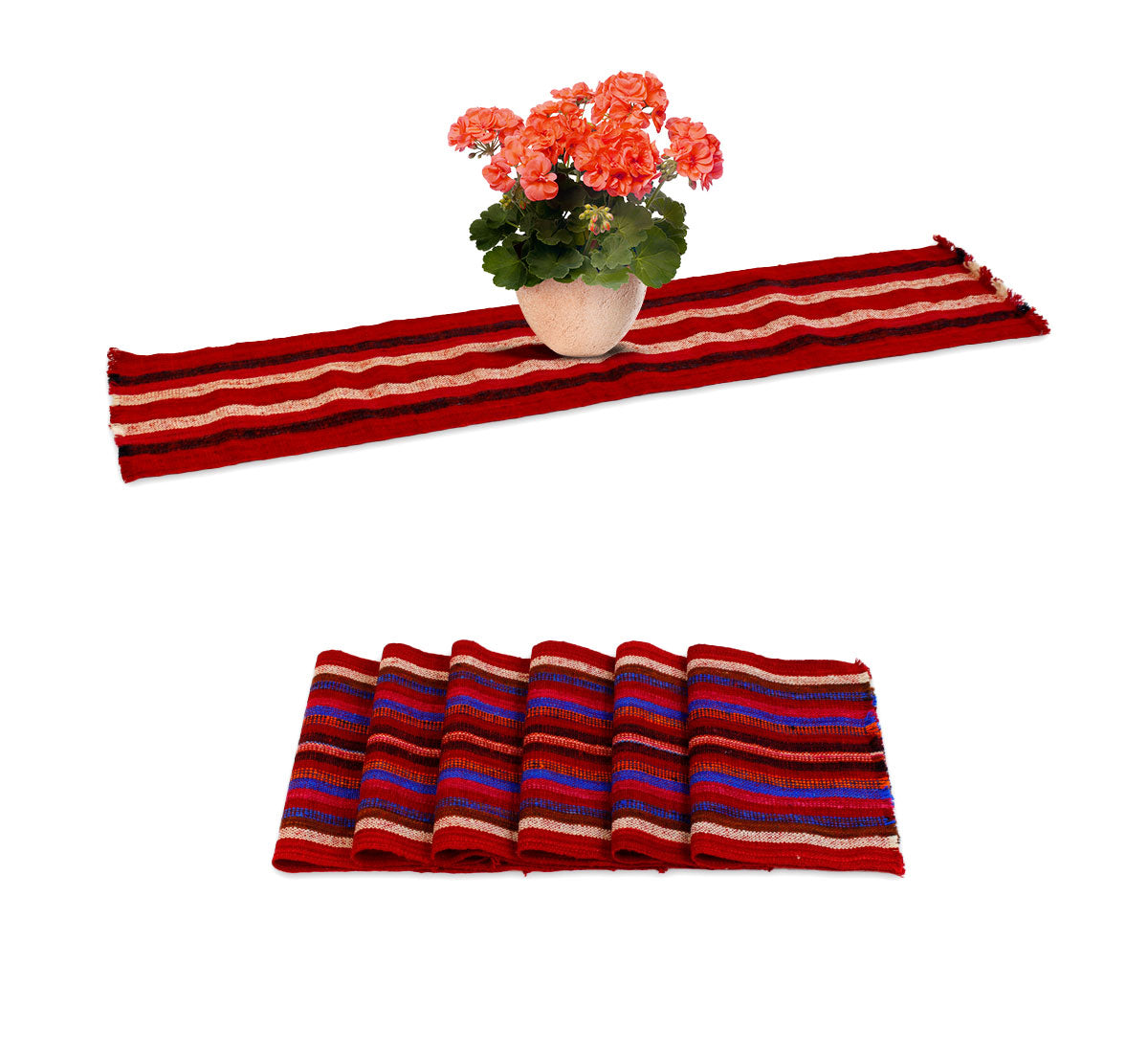 Set de mesa - Rojo 3