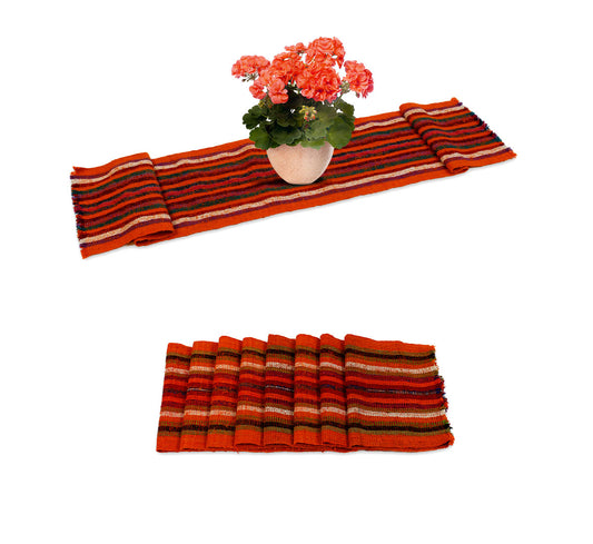 Set de mesa - Naranja 4